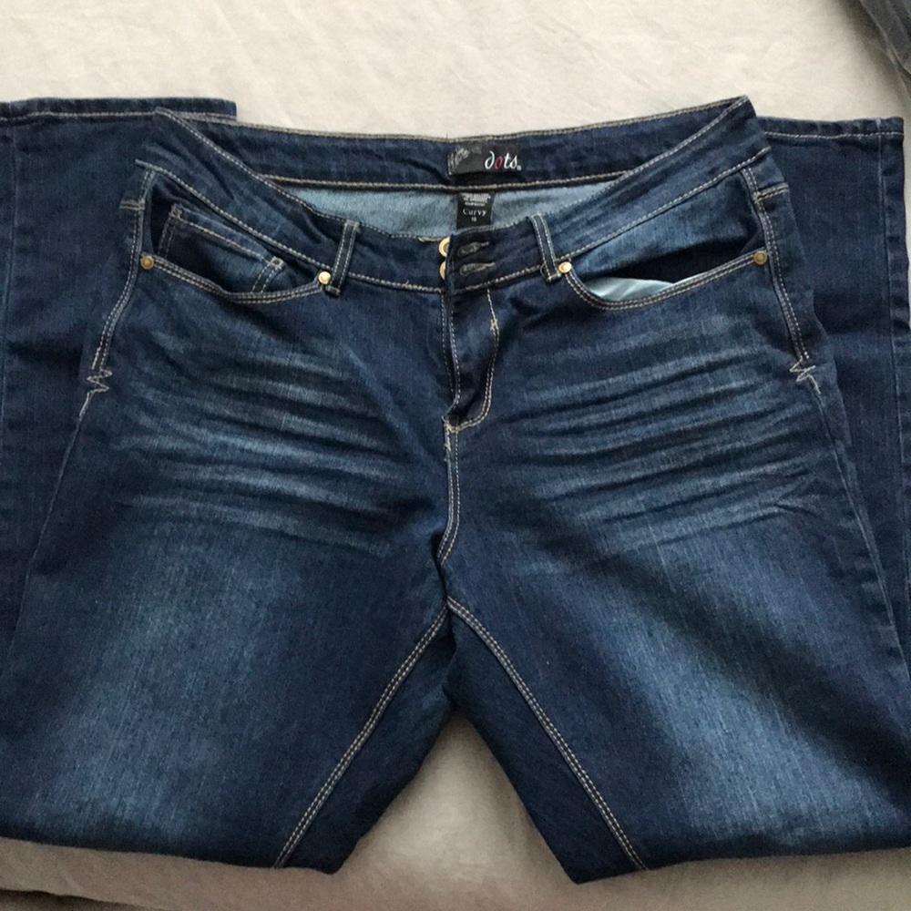 Dots Brand Curvy 16 Skinny Jeans